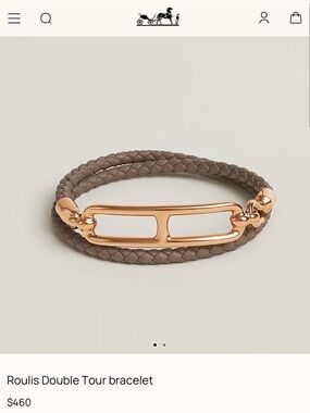 Hermès Roulis Double Tour bracelet
